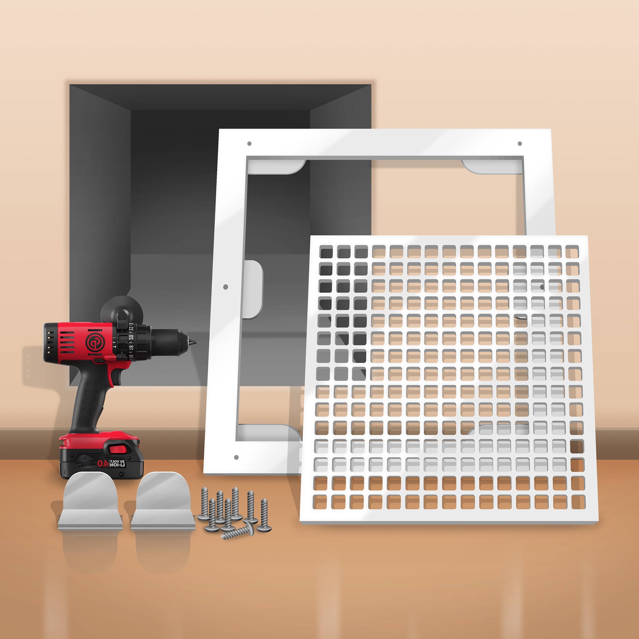 Install Our Metal Vent Covers With Ease