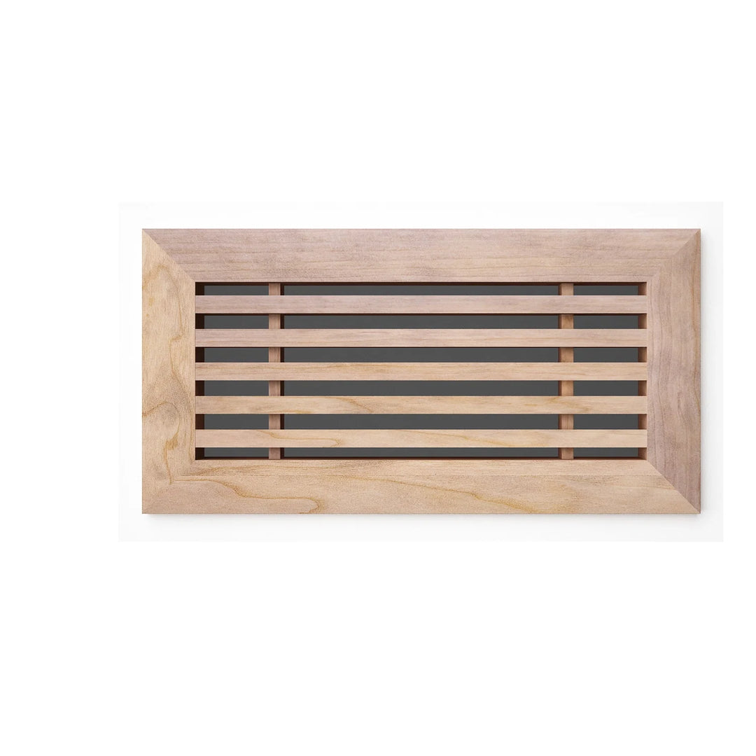 Beveled Bar Surface Mount Wood Grilles - Ceiling and Wall Surface Mount Grille