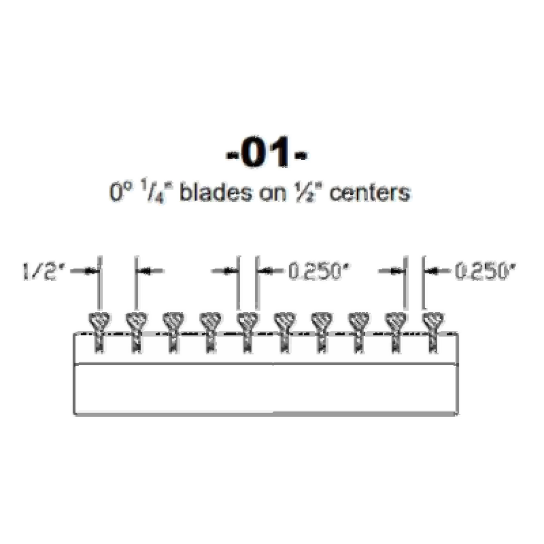 Commercial Industrial Blade Style Blade Style Dayus Register and Grille, Inc. - VCU -01- 0° Pencil Proof