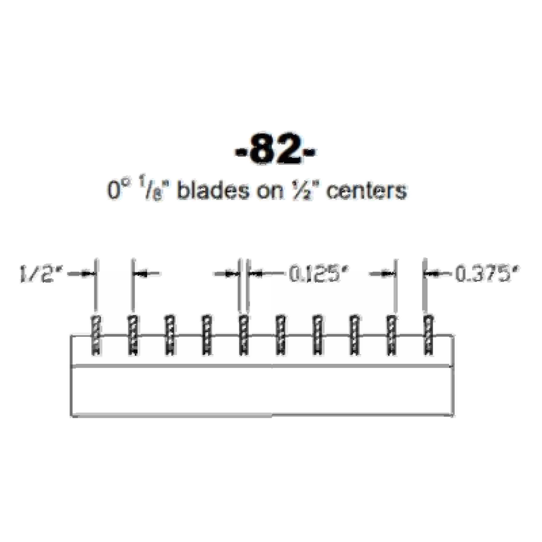 Commercial Industrial Blade Style Blade Style Dayus Register and Grille, Inc. - VCU -82- 0° Air Flow