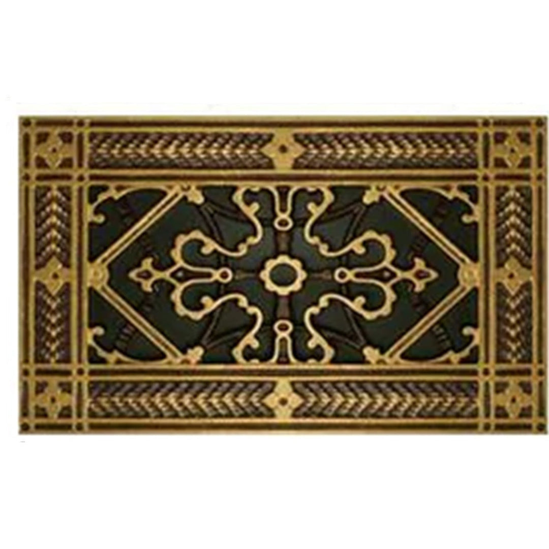 Arts and Crafts Resin Vent Cover for Wall or Ceiling Grille Beaux-Arts Classic Products - VCU