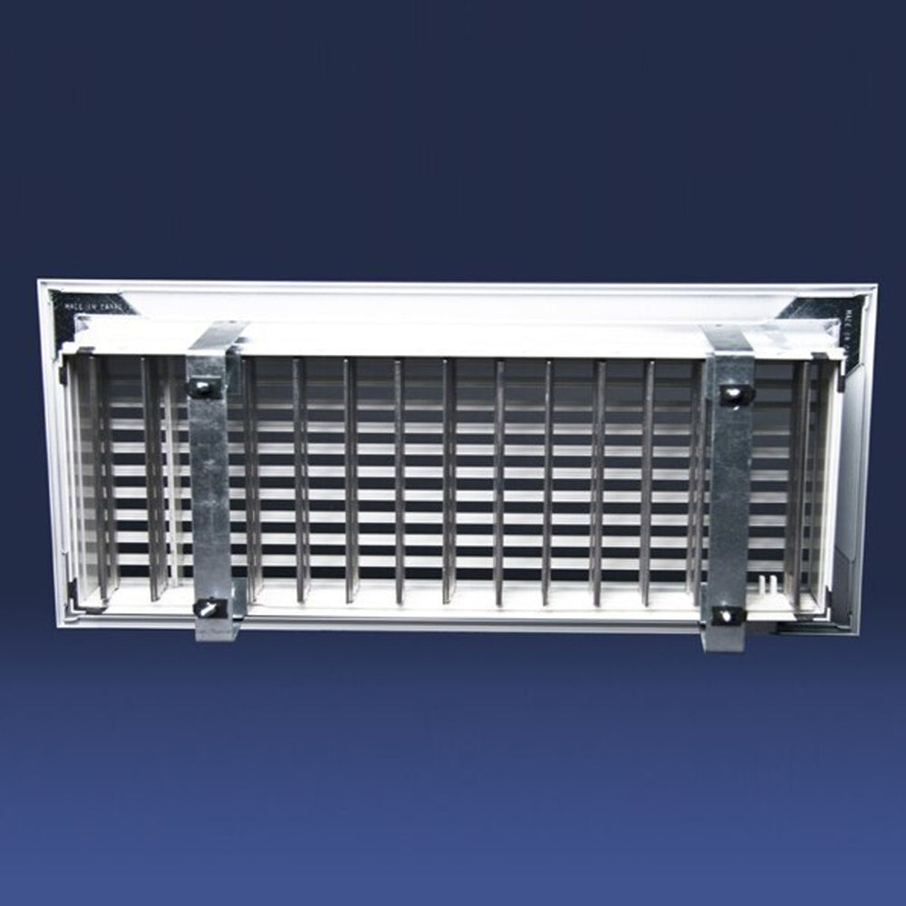 Aluminum Bar Linear Vent Cover with Damper for Floor Installation (Max 8" High) Vent Cover