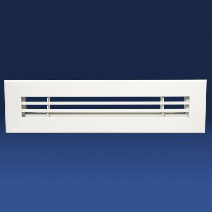 Aluminum Bar Linear Vent Cover with Damper for Floor Installation (Max 8" High) Vent Cover Dayus Register and Grille, Inc. - VCU