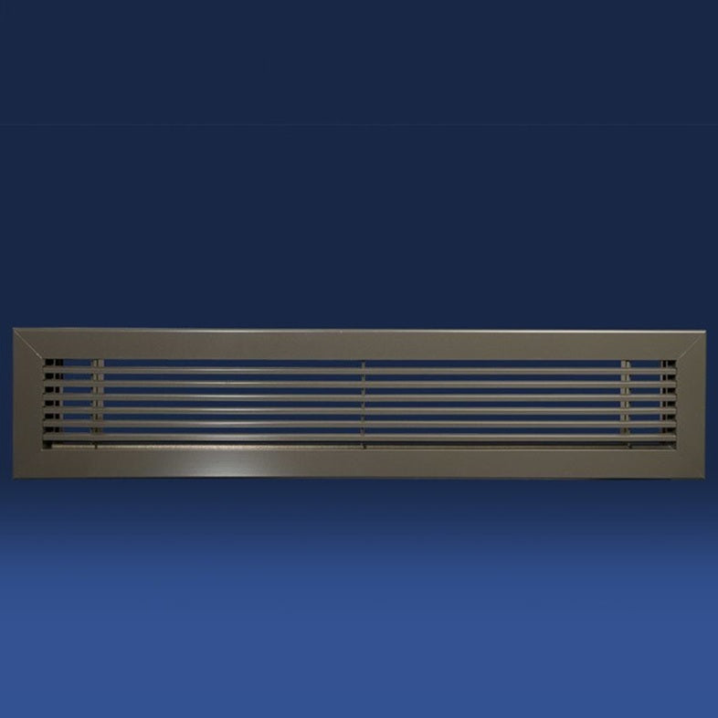 Removable Core Aluminum Bar Linear Return Grilles & Registers - (Not for Floor) No Damper Vent Cover Dayus Register and Grille, Inc. - VCU