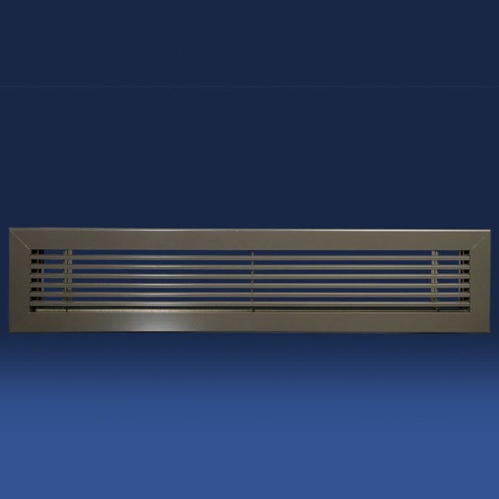 Removable Core Aluminum Bar Linear Return Grilles & Registers - (Not for Floor) No Damper Vent Cover Dayus Register and Grille, Inc. - VCU