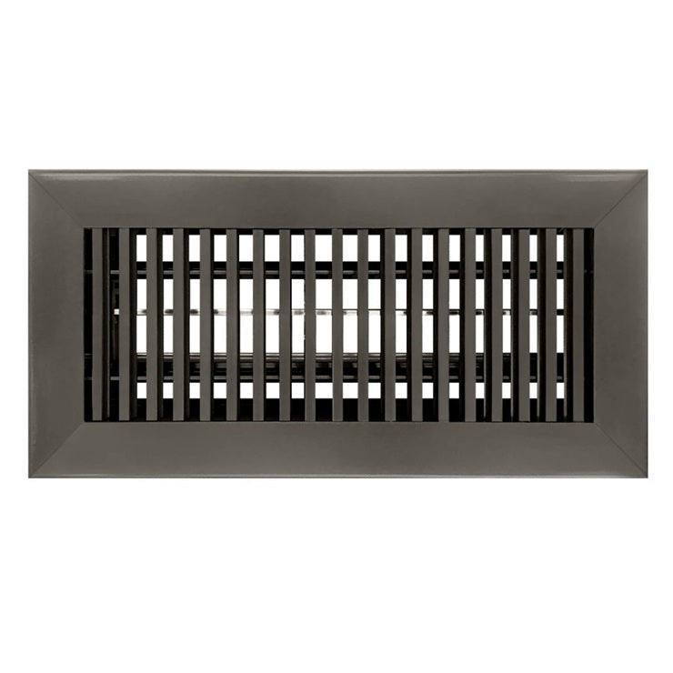 Aluminum Vertical Bar Floor Grille Vent Cover Dayus Register and Grille, Inc. - VCU