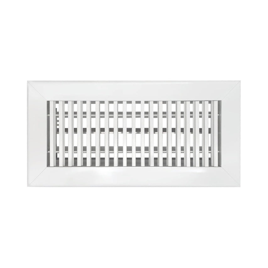 Aluminum Vertical Bar Floor Register Vent Cover Dayus Register and Grille, Inc. - VCU