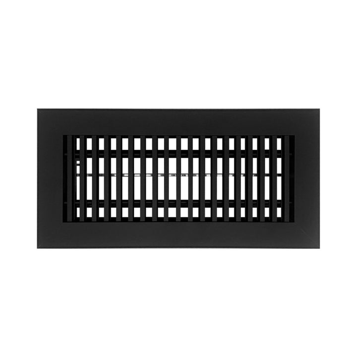 Aluminum Vertical Bar Floor Register Vent Cover Dayus Register and Grille, Inc. - VCU