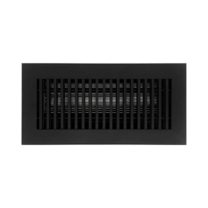 Aluminum Vertical Bar Floor Register Vent Cover Dayus Register and Grille, Inc. - VCU