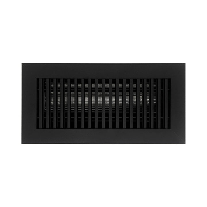 Aluminum Vertical Bar Floor Register Vent Cover Dayus Register and Grille, Inc. - VCU