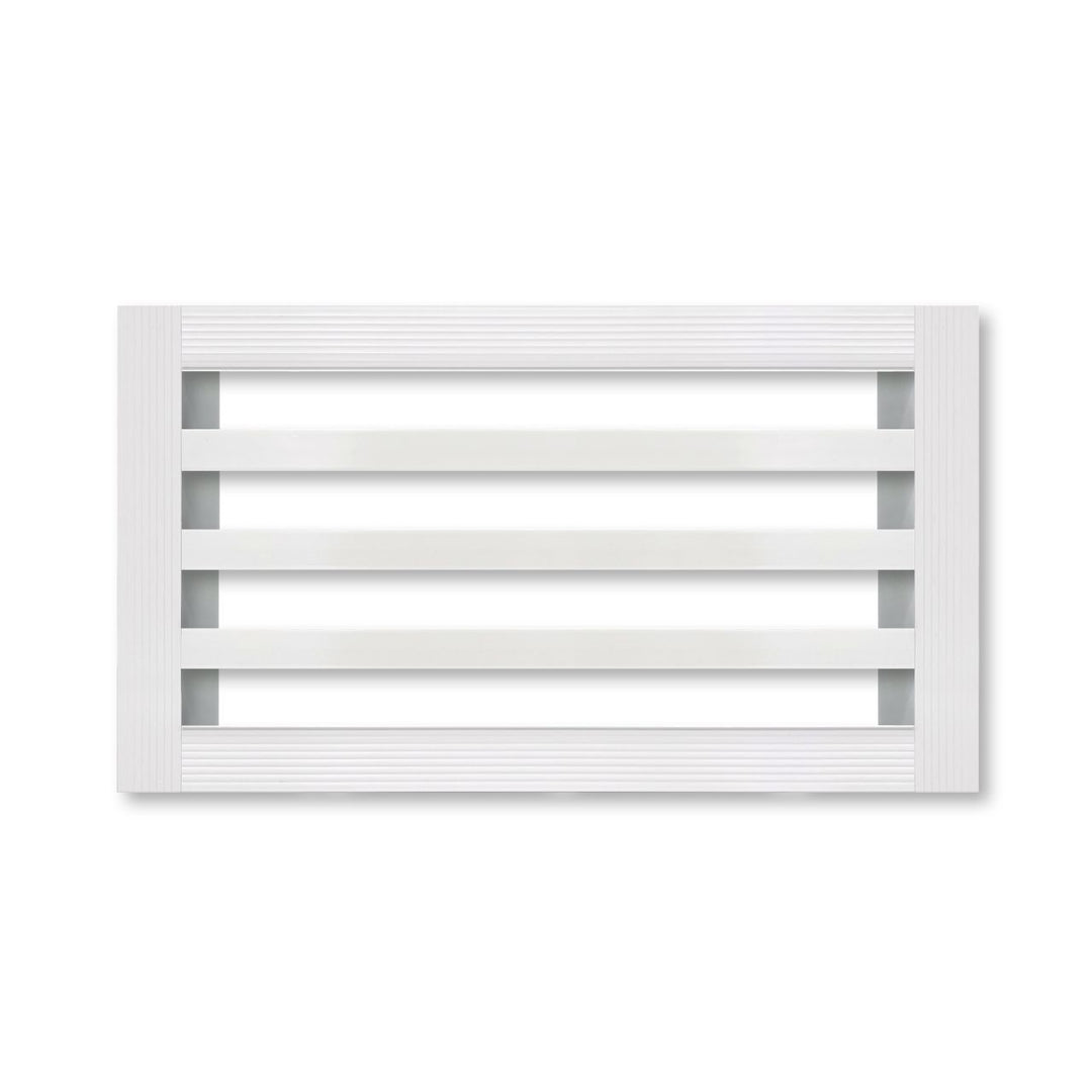 Linus ProAir Aluminum Linear Slot Return with Mud-In Flange - Fully Customizable - 4 Slots Vent Cover