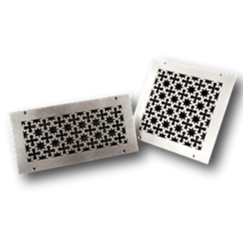 Gothic Gold Series Registers and Returns Vent Cover Steel Crest Corporation - VCU