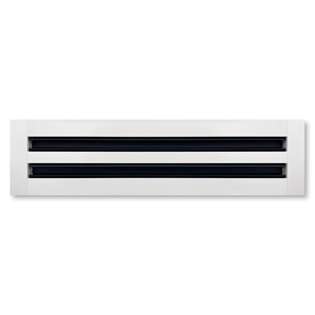 Linus ProAir Aluminum Linear Slot Diffusers - Fully Customizable - 2 Slots Vent Cover