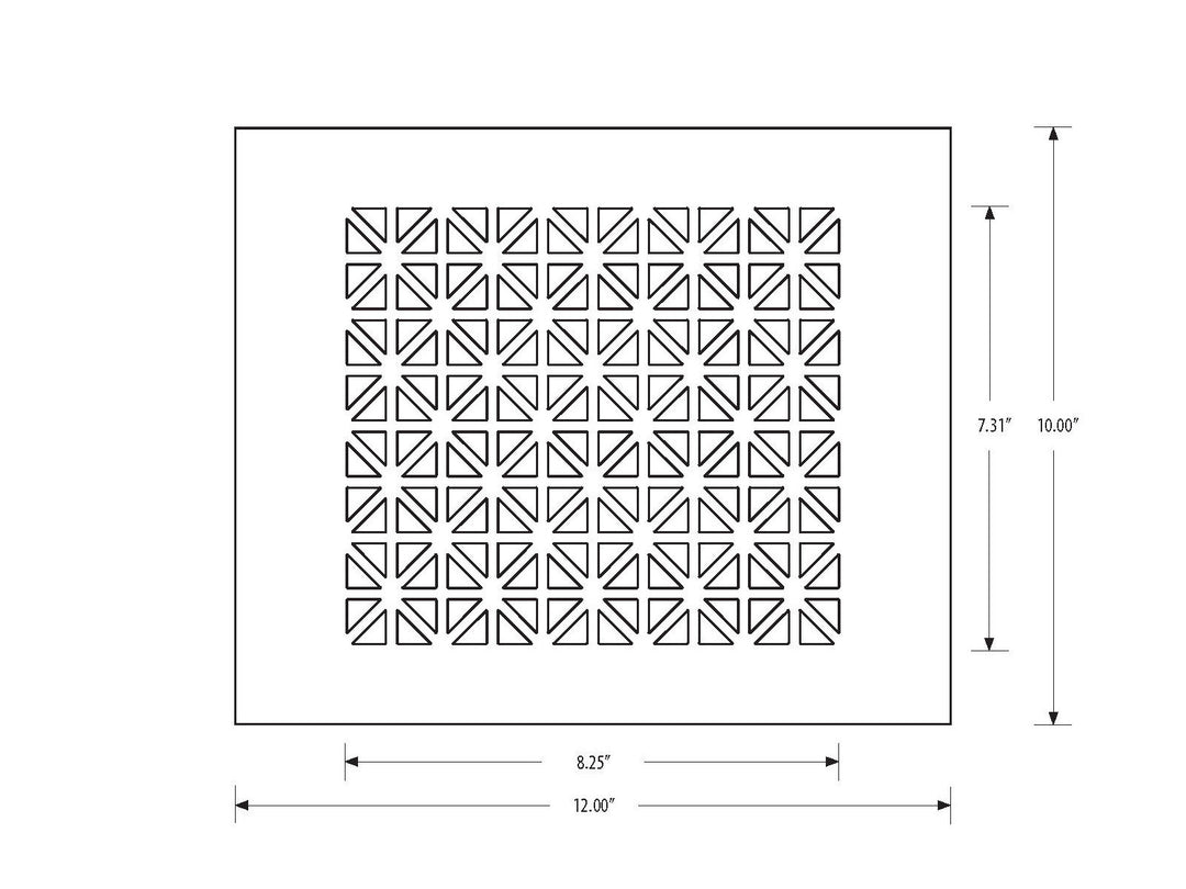Asher Design Vent Covers - Made to Order Vent Cover Reggio Register Company, LLC - VCU