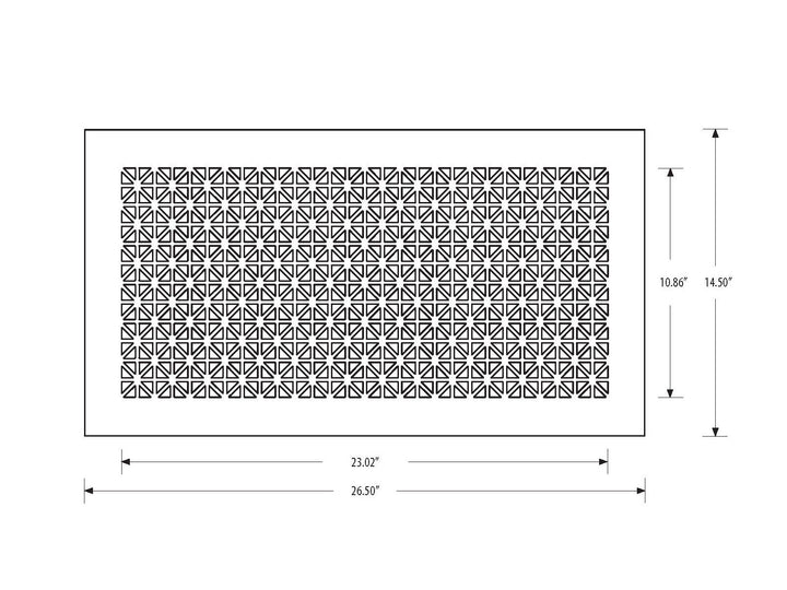 Asher Design Vent Covers - Made to Order Vent Cover Reggio Register Company, LLC - VCU