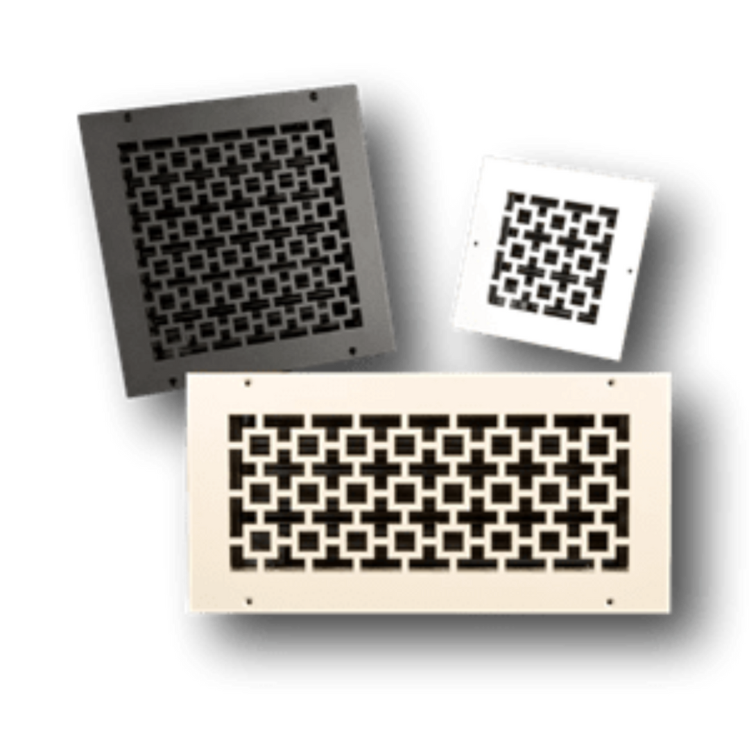 Sante Fe Gold Series Registers and Returns Vent Cover Steel Crest Corporation - VCU