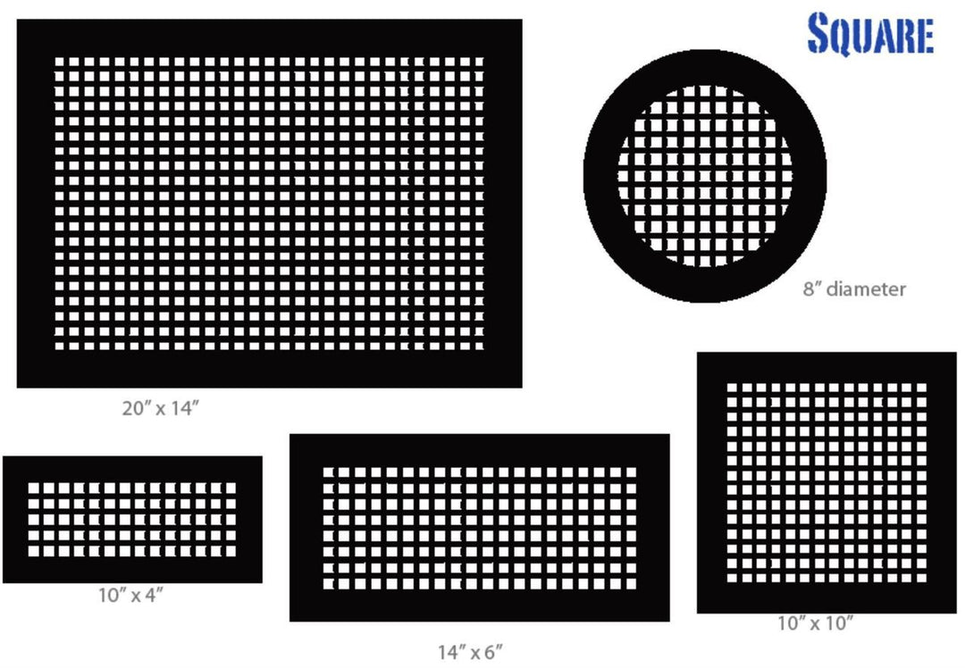 Bronze Series Steel Designs Registers and Returns