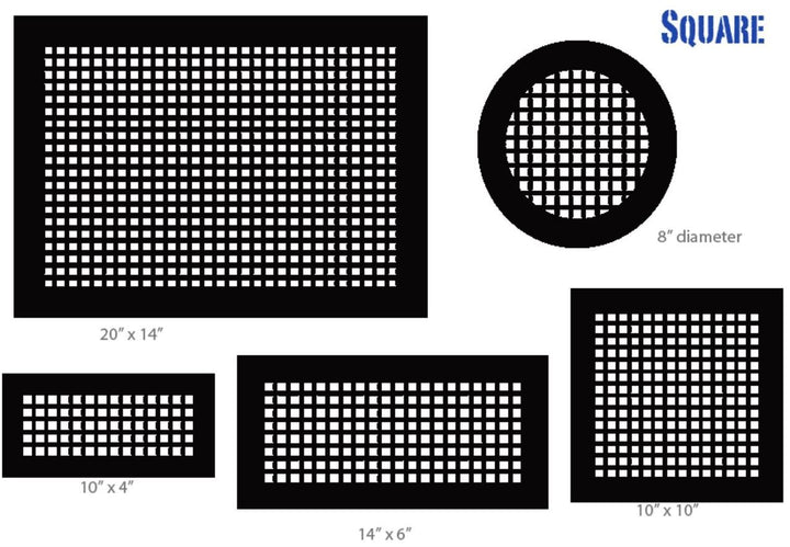 Bronze Series Steel Designs Registers and Returns