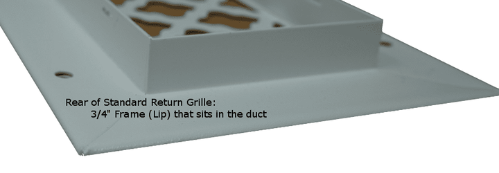 Bronze Series Steel Designs Registers and Returns Vent Cover Steel Crest Corporation - VCU