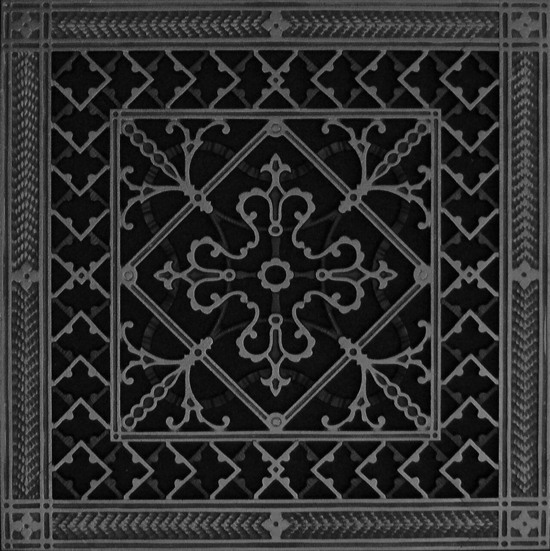 Arts and Crafts Resin Vent Cover for Wall or Ceiling Grille Beaux-Arts Classic Products - VCU