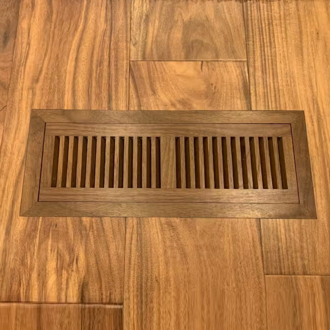 Wood Designs Flush With Frame Floor Registers Register Grillworks, Inc - VCU
