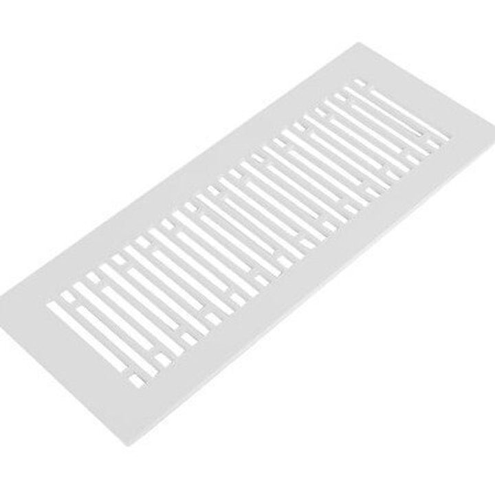 Abigail Design Vent Covers - Made to Order Vent Cover Reggio Register Company, LLC - VCU 2.25 x 10 (Overall 3.5 x 12) 3/16" Aluminum White