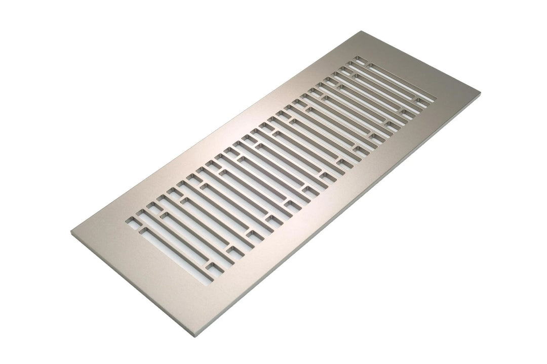 Abigail Design Vent Covers - Made to Order Vent Cover Reggio Register Company, LLC - VCU 2.25 x 10 (Overall 3.5 x 12) 3/16" Aluminum Champagne Bronze