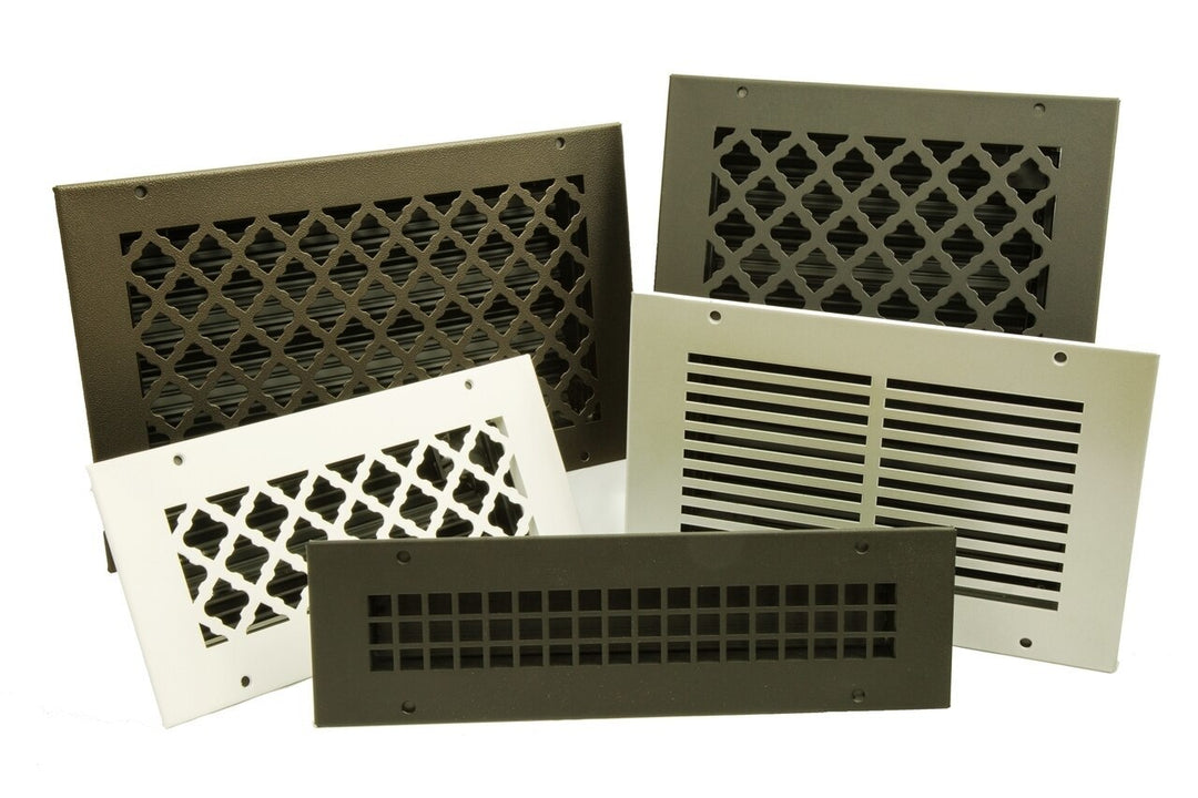 Square Gold Series Registers and Returns Vent Cover Steel Crest Corporation - VCU