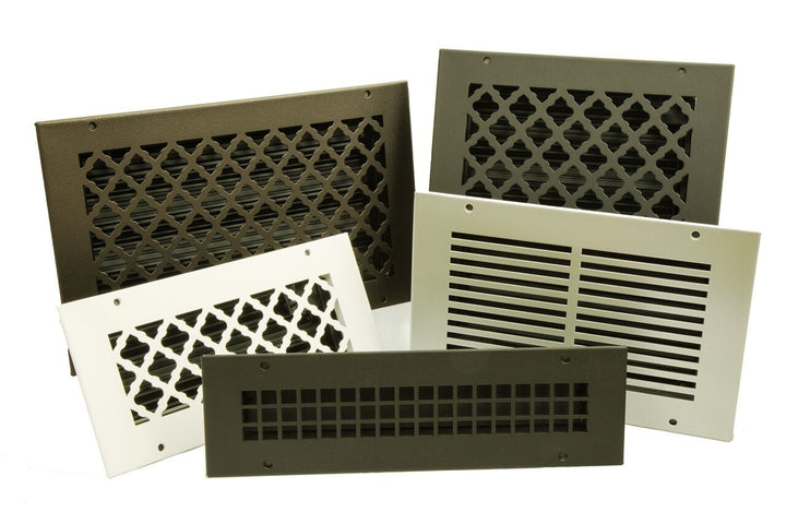 Square Gold Series Registers and Returns Vent Cover Steel Crest Corporation - VCU