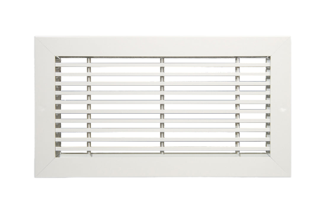 Aluminum Bar Linear Return - Grille (No Damper) for Floor Installation (Max 8" High) Vent Cover Dayus Register and Grille, Inc. - VCU