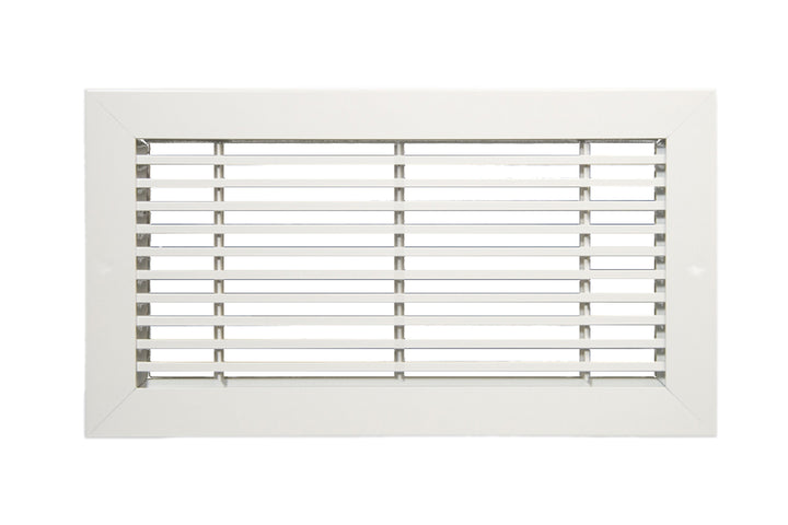 Aluminum Bar Linear Return - Grille (No Damper) for Floor Installation (Max 8" High) Vent Cover Dayus Register and Grille, Inc. - VCU