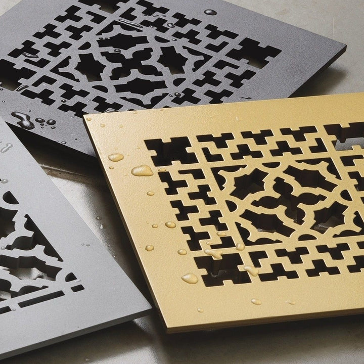 Cast Aluminum Scroll Grilles - Optional Damper Vent Cover Reggio Register Company, LLC - VCU