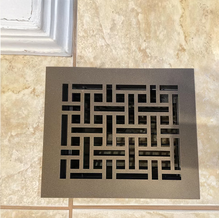 Arts and Crafts Gold Series Registers and Returns Vent Cover Steel Crest Corporation - VCU