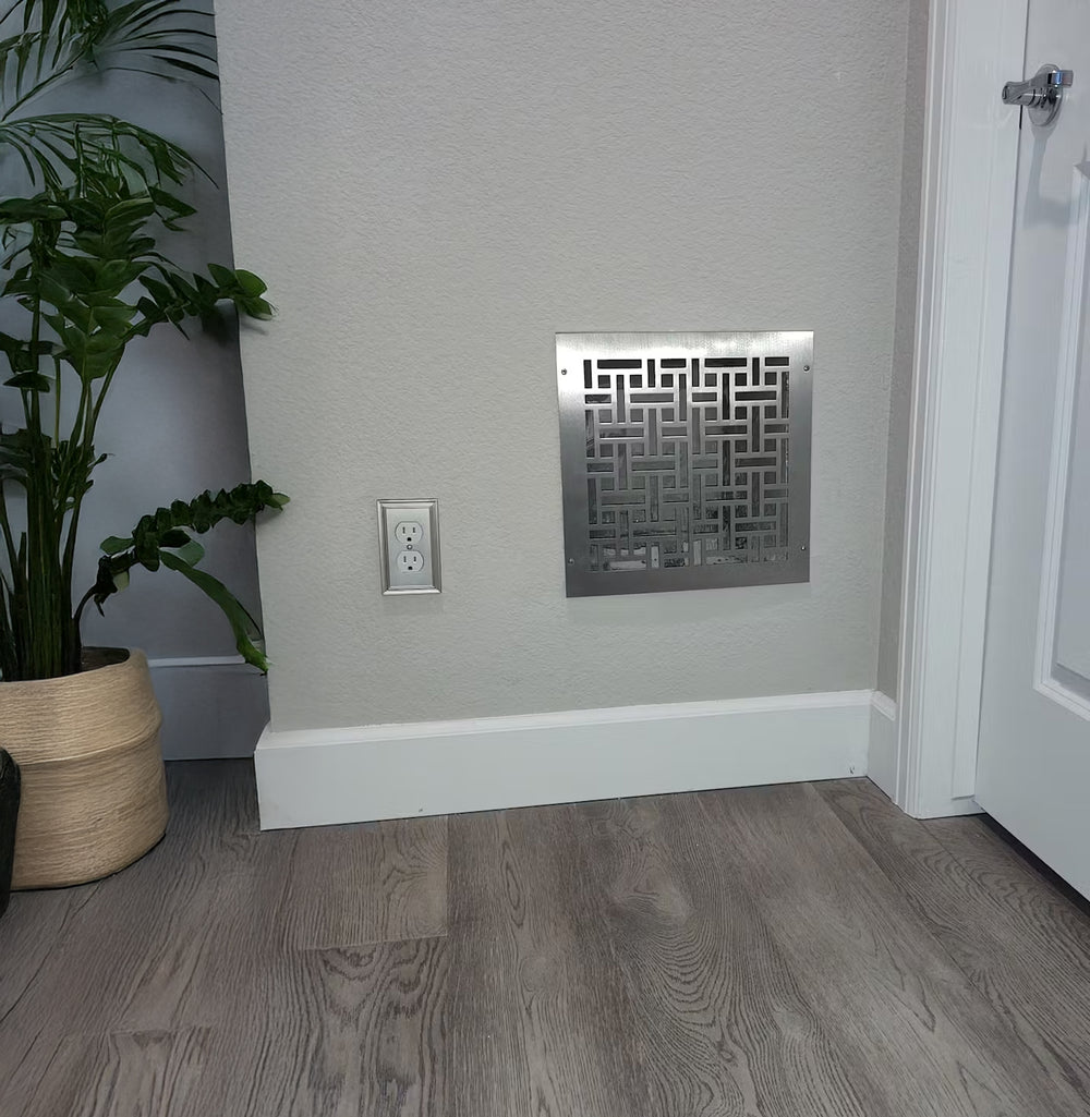 Arts and Crafts Gold Series Registers and Returns Vent Cover Steel Crest Corporation - VCU