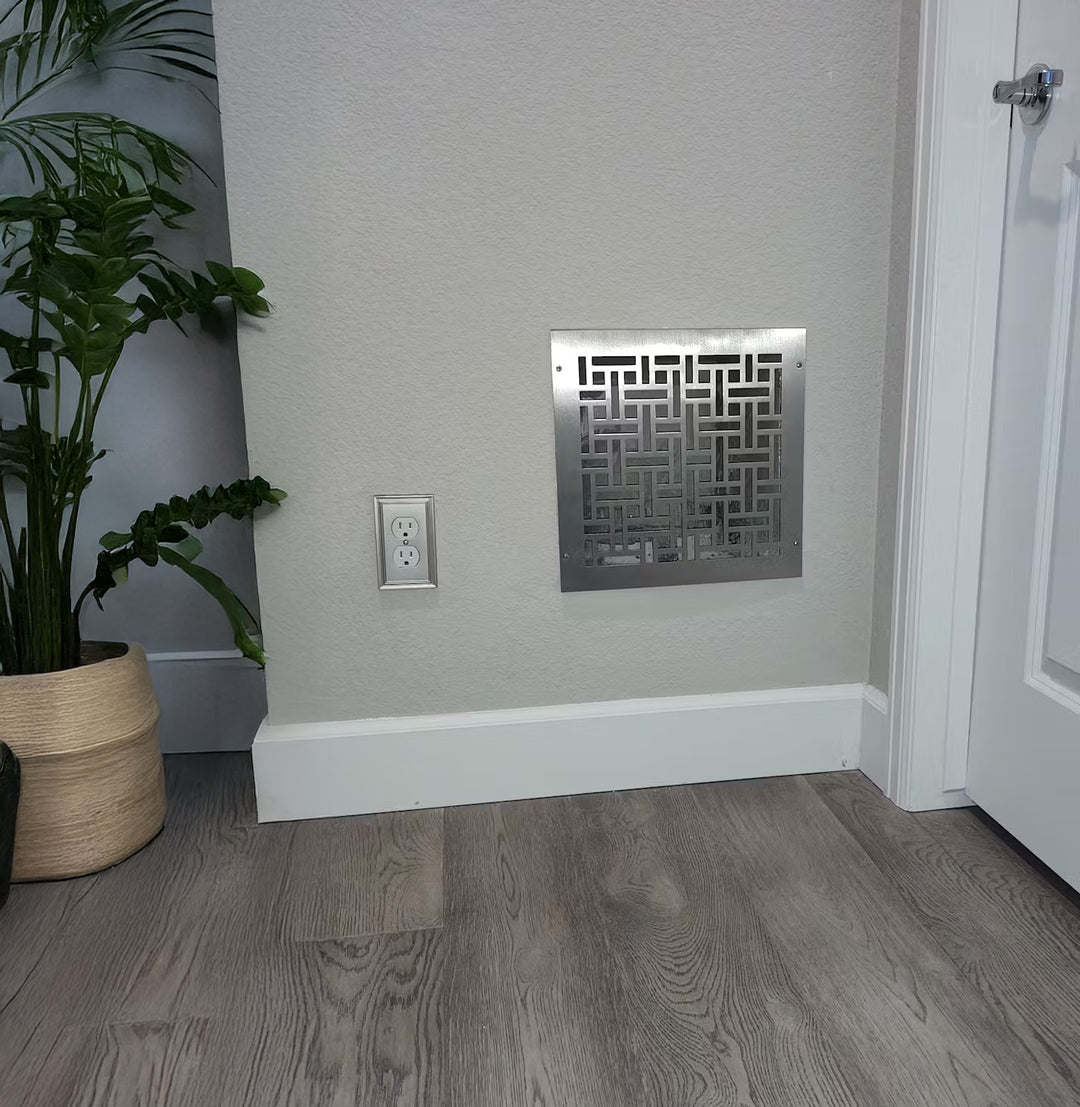 Arts and Crafts Gold Series Registers and Returns Vent Cover Steel Crest Corporation - VCU