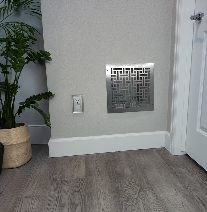 Arts and Crafts Gold Series Registers and Returns Vent Cover Steel Crest Corporation - VCU
