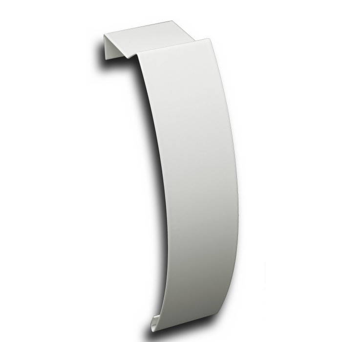 Elliptus End Cap End Cap Baseboarders - VCU Zero Clearance Standard White