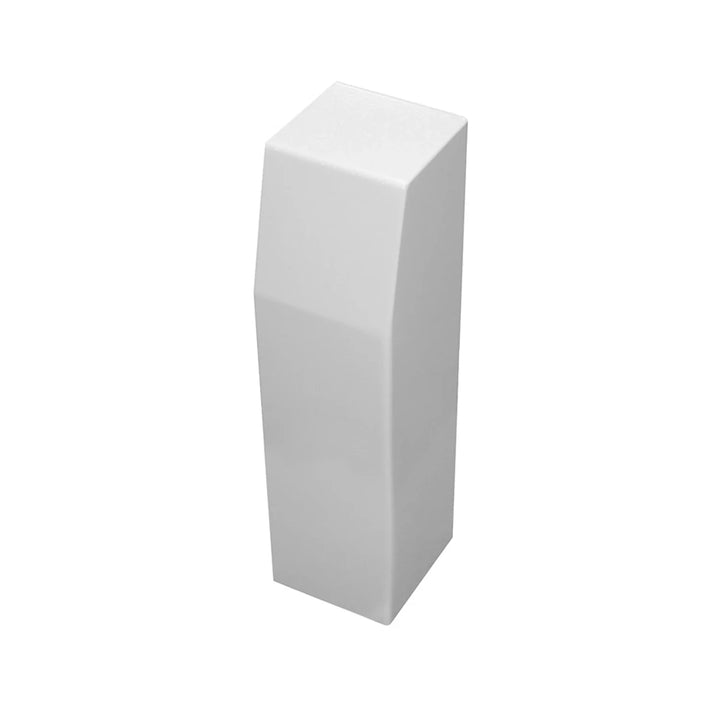 Premium Tall End Cap End Cap Baseboarders - VCU Closed Right White