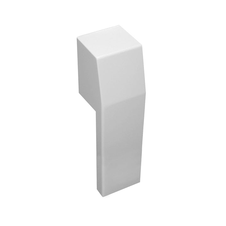 Premium Tall End Cap End Cap Baseboarders - VCU Open Left White