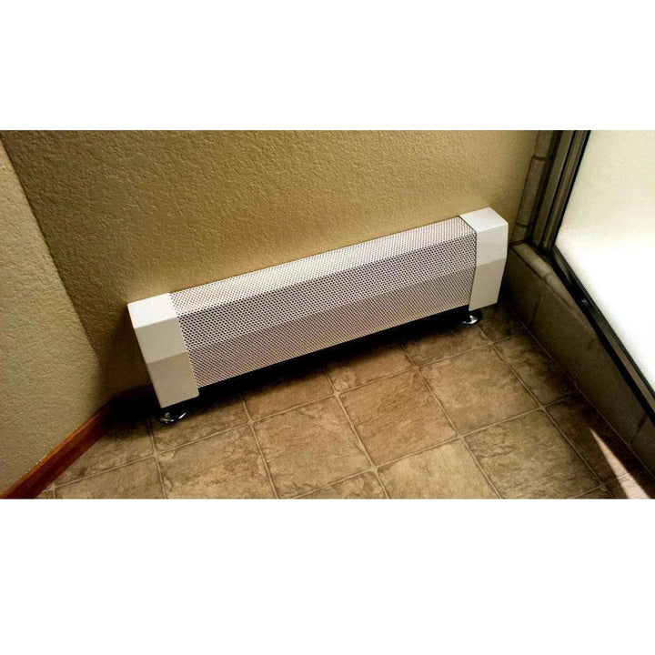 Premium Tall Slip-On Baseboarders Heater Cover - Galvanized Steel Baseboard Heater Cover Baseboarders - VCU