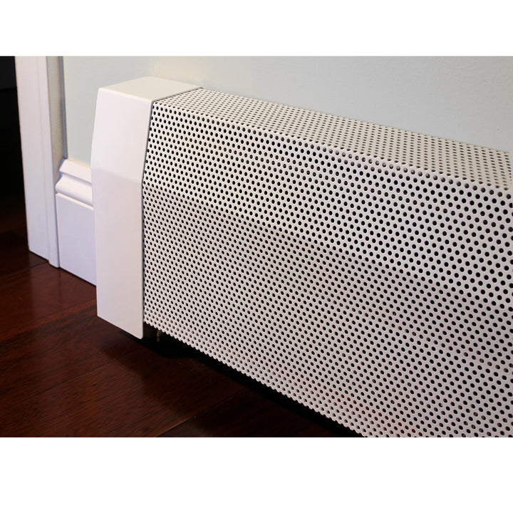 Premium Tall Slip-On Baseboarders Heater Cover - Galvanized Steel Baseboard Heater Cover Baseboarders - VCU