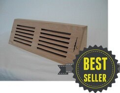 Horizontal Slot Baseboard Wood Vent Covers