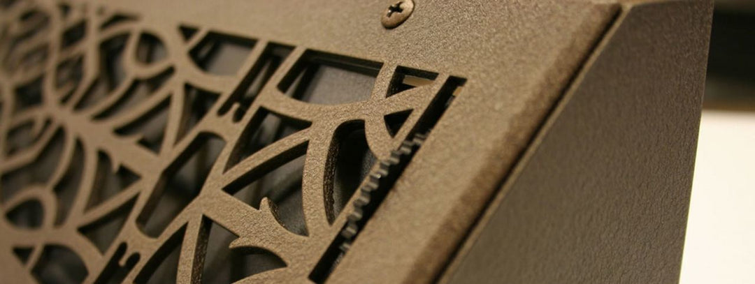 Gold Series Steel Designs Baseboard Registers and Returns 18" Baseboard Vent Steel Crest Corporation - VCU