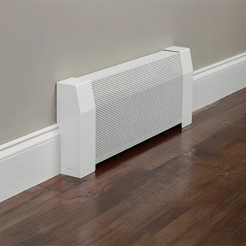 Premium Tall Slip-On Baseboarders Heater Cover - Galvanized Steel Baseboard Heater Cover Baseboarders - VCU