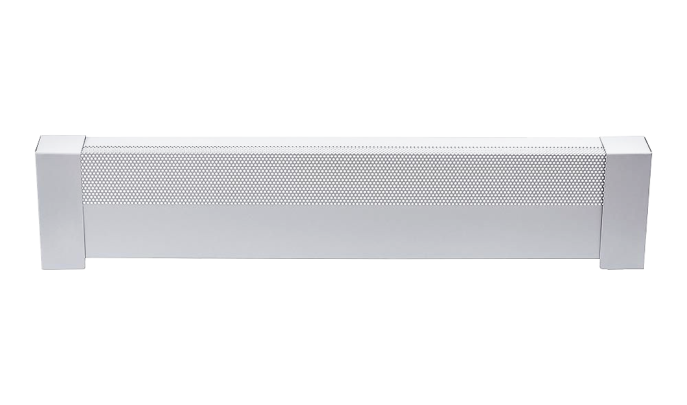 Basic Baseboard Heater Cover Panel Baseboard Heater Cover Baseboarders - VCU 36" (3.125 x 36 x 6.75) White