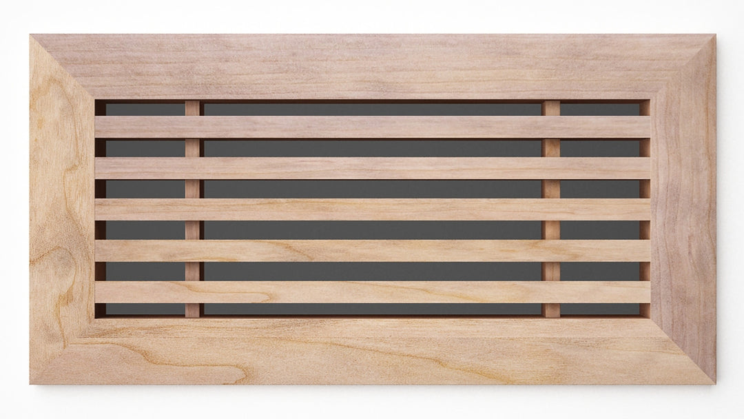 Beveled Bar Surface Mount Wood Grilles - Ceiling and Wall Surface Mount Grille Vexell - VCU