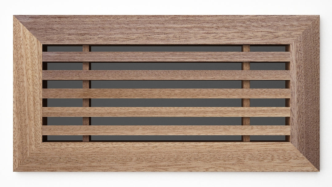 Beveled Bar Surface Mount Wood Grilles - Ceiling and Wall Surface Mount Grille Vexell - VCU