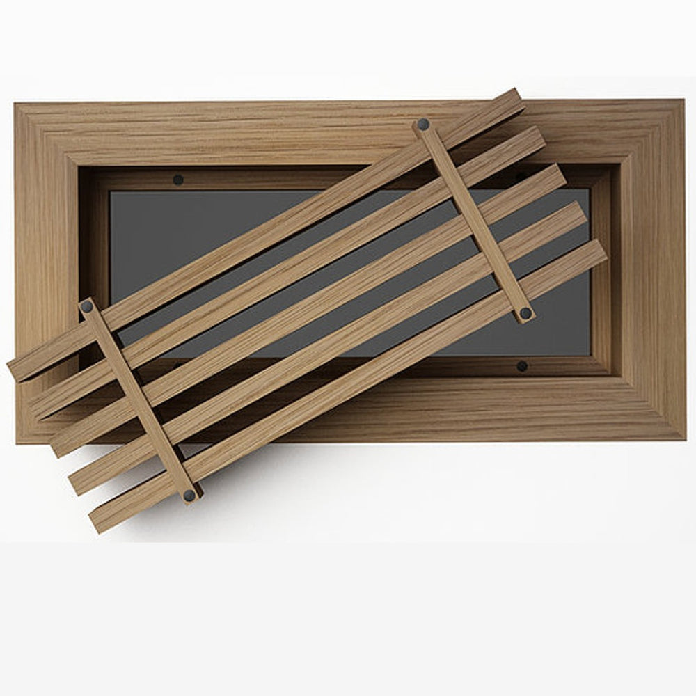 Beveled Bar Surface Mount Wood Grilles - Ceiling and Wall Surface Mount Grille Vexell - VCU