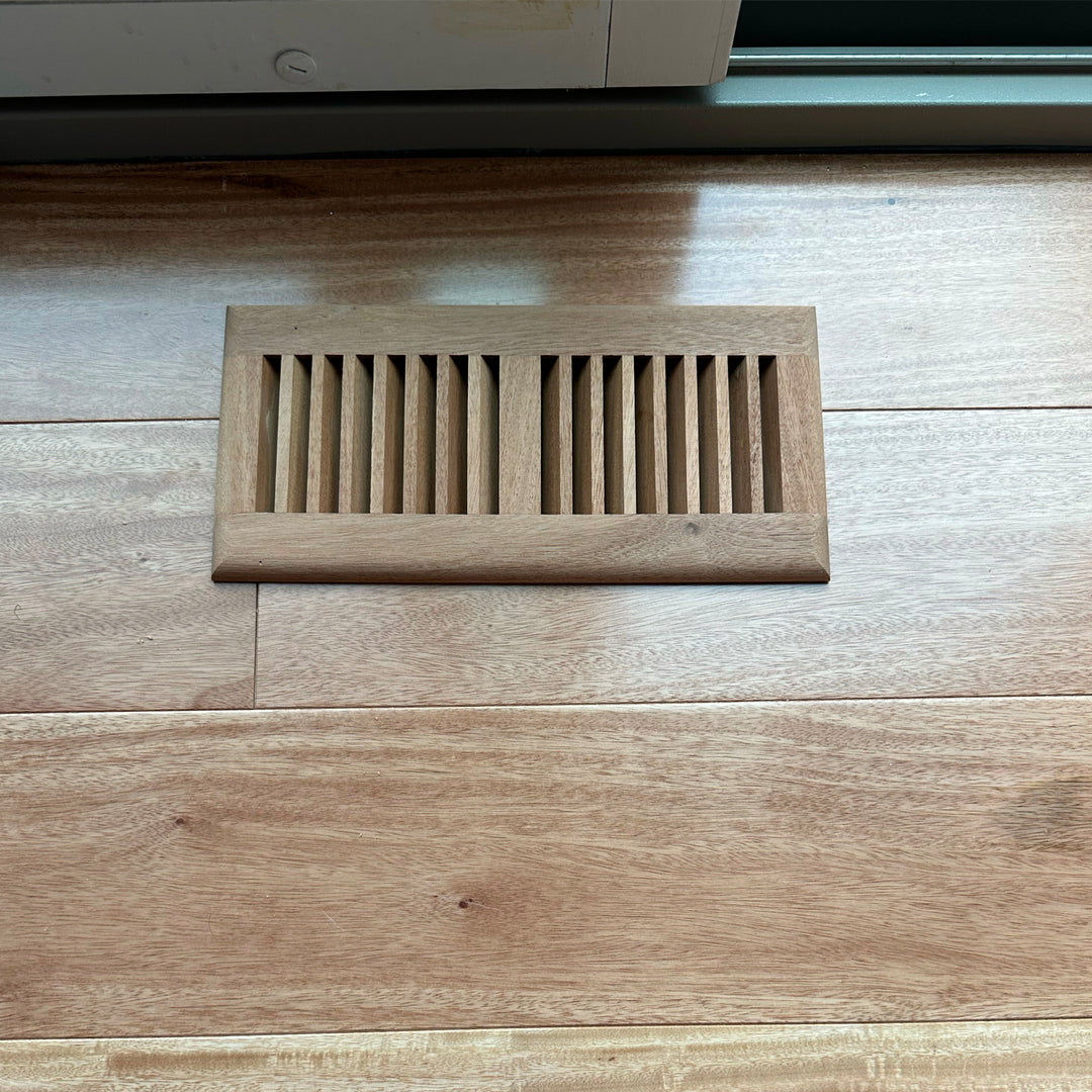 Bi-Directional Surface Mount Wood Vent Covers Vent Cover All American Wood Register Co - VCU