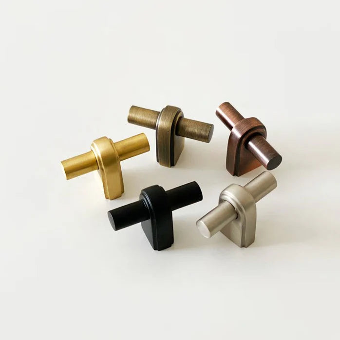 Elsa Solid Brass Finger Pull Cabinet Hardware Kay Hardware - VCU